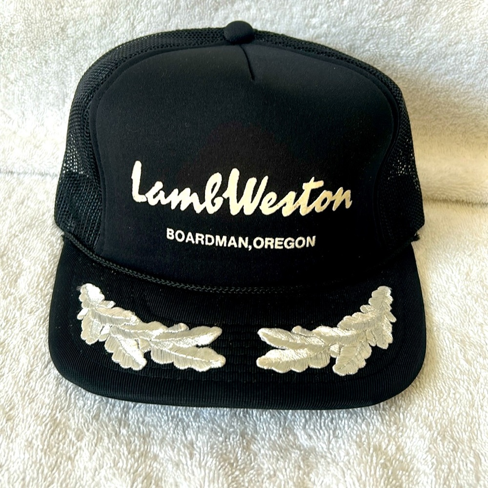 VINTAGE TRUCKER HAT:  LambWeston Boardman, Oregon